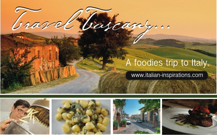 Tuscany culinary tour walking backroads hiking italy trips